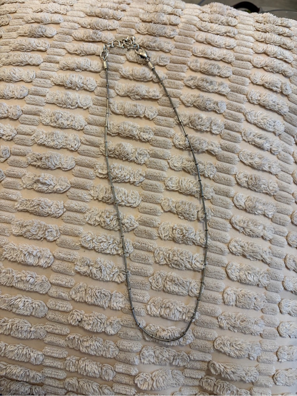 Brighton Silver-Tone Box Link Necklace